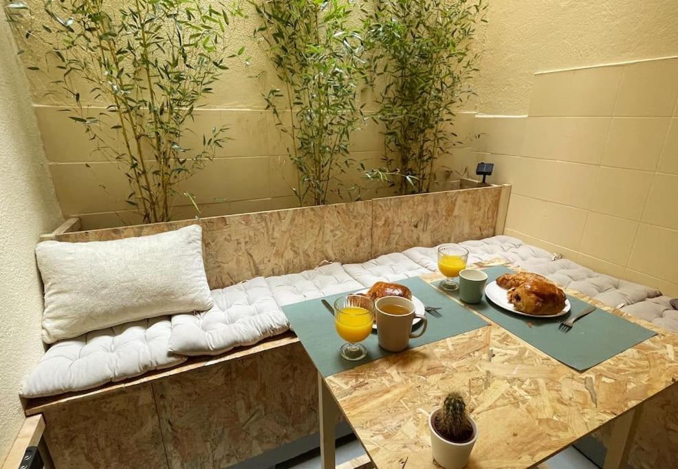 ניס Studio "Les Cactus" Avec Terrasse A 5 Min A Pied De La Plage מראה חיצוני תמונה