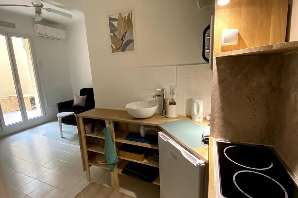 ניס Studio "Les Cactus" Avec Terrasse A 5 Min A Pied De La Plage מראה חיצוני תמונה